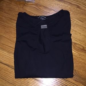 Black Bebe long sleeve top